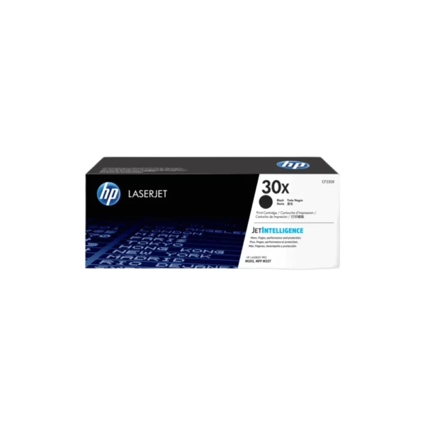 Tóner HP 30X Negro LaserJet Alta Capacidad CF230X